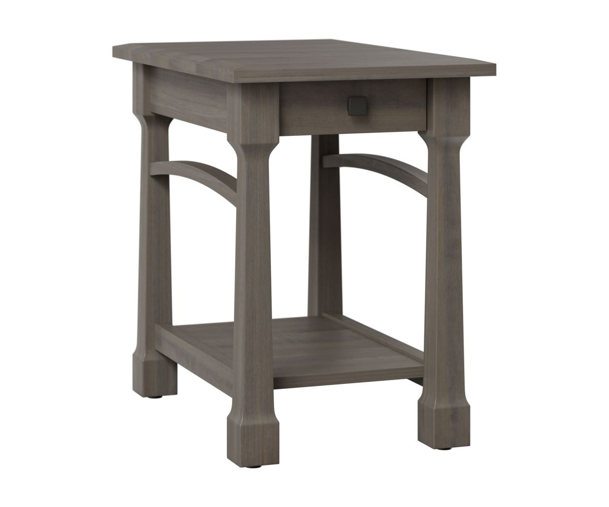 Amish Alani Chairside Table