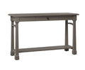 Amish Solid Wood Sofa Table with Craftsman Finish