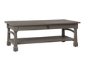 Amish Solid Wood Rectangular Coffee Table with Craftsman Finish
