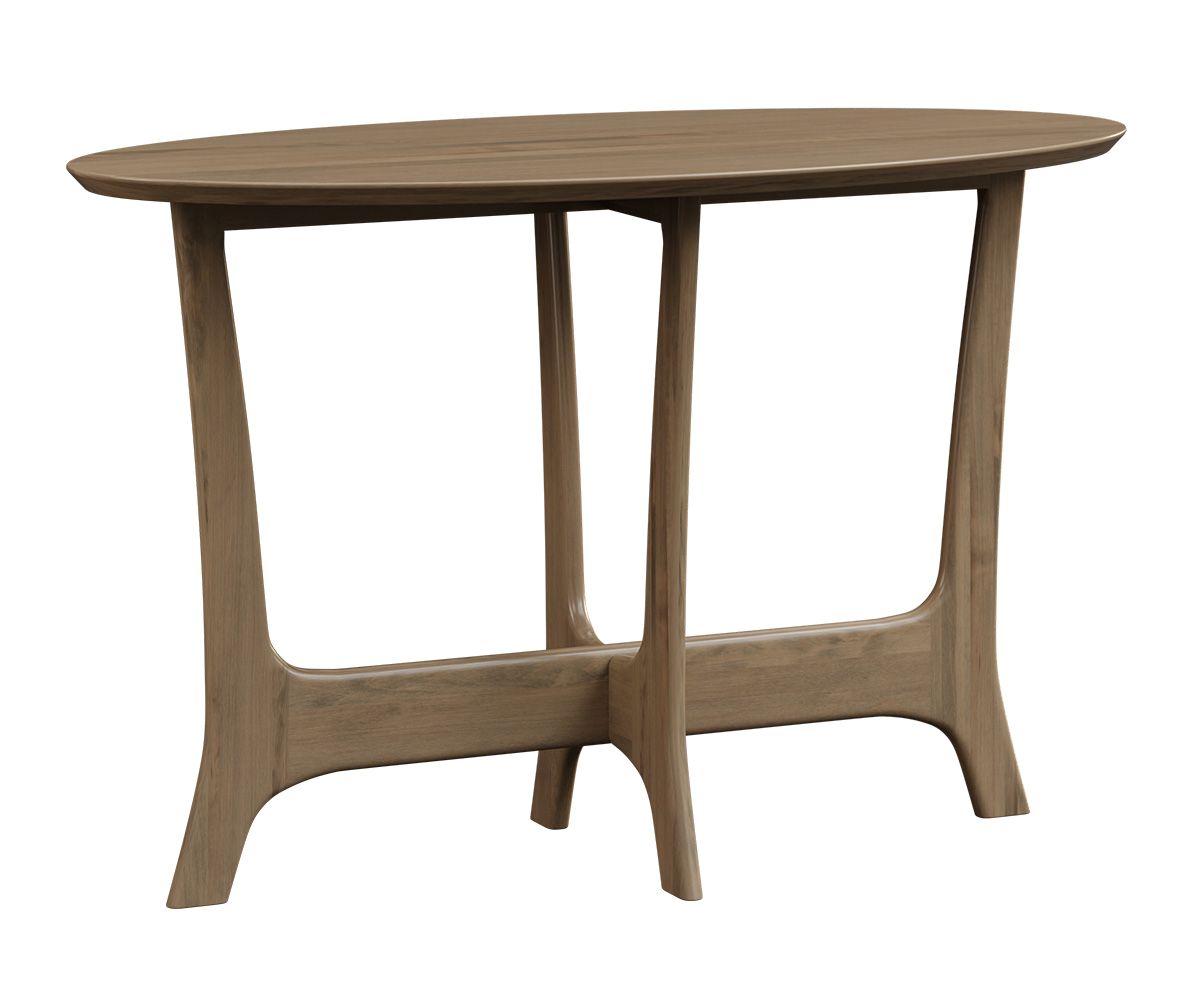 Amish Solid Wood Sofa Table with Classic Craftsman Design