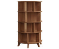 Solid Wood Bookcase with Classic Craftsman Design