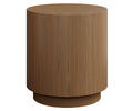 Solid Wood End Table with Mission Style Design