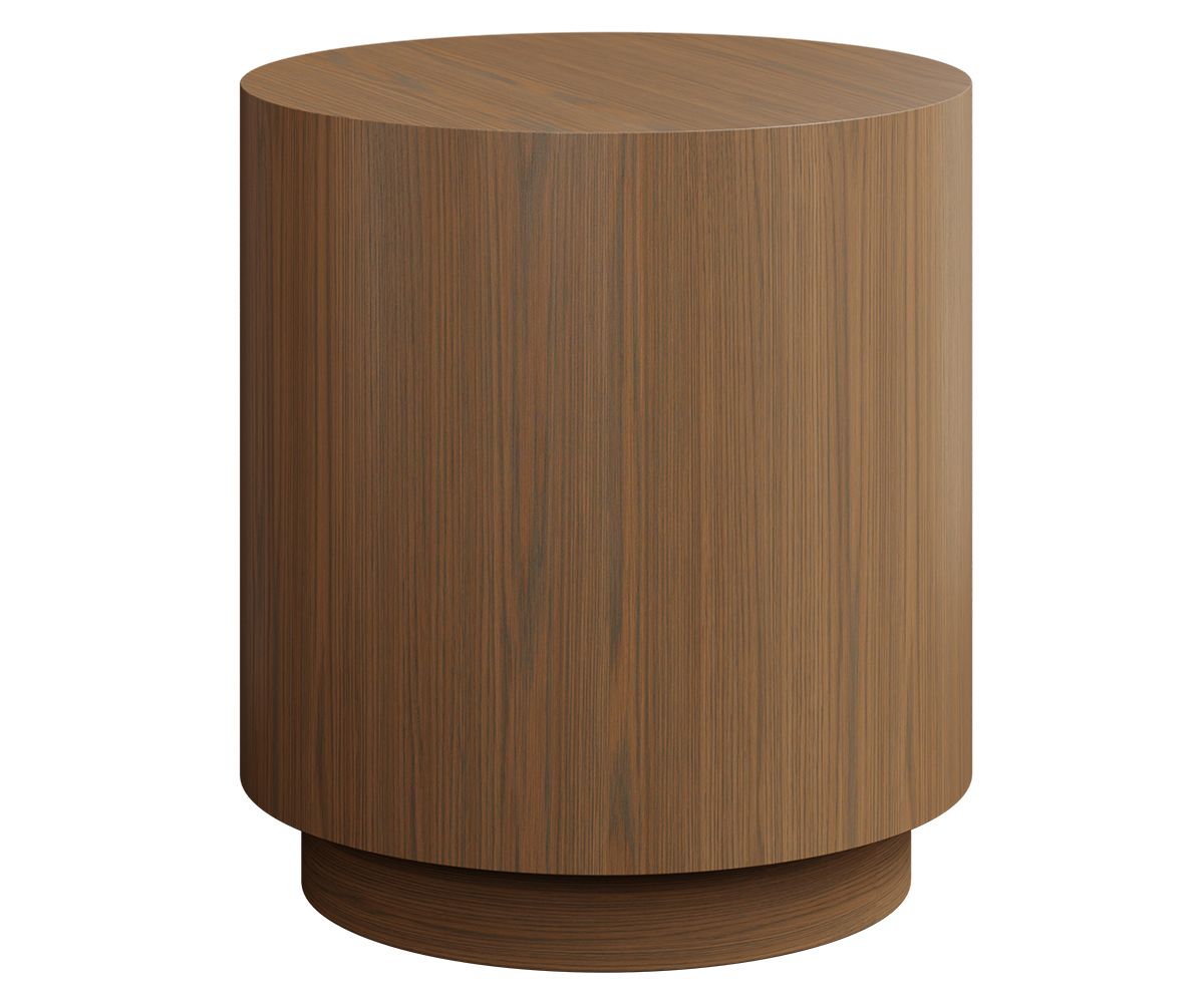 Amish Solid Wood End Table with Mission Style Design