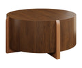Solid Wood Square Coffee Table with Craftsman Finish