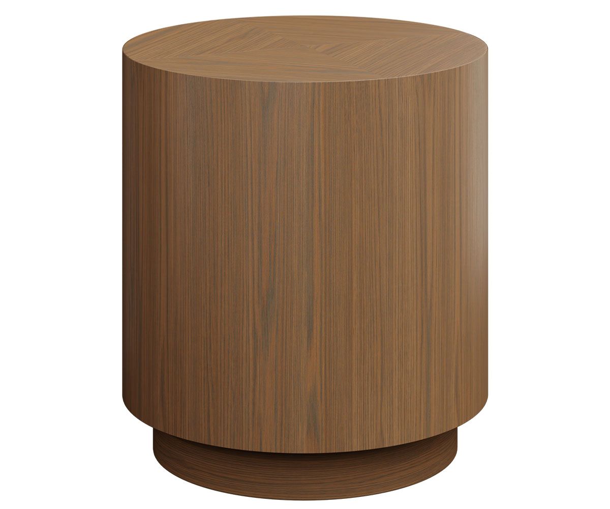 Amish Solid Wood End Table with Classic Craftsman Profile