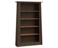 Solid Wood Tall Bookcase with Adjustable Shelves and Deep Storage