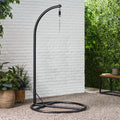 Durable Freestanding Hanging Chair Stand with Safety Belt and Hook