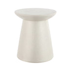 Minimalist Modern Drum Indoor/Outdoor Accent Table Pedestal