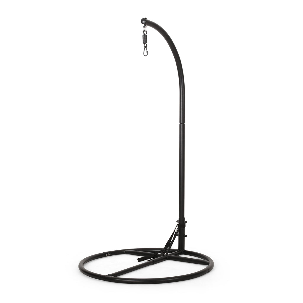 Durable Freestanding Hanging Chair Stand with Safety Belt and Hook