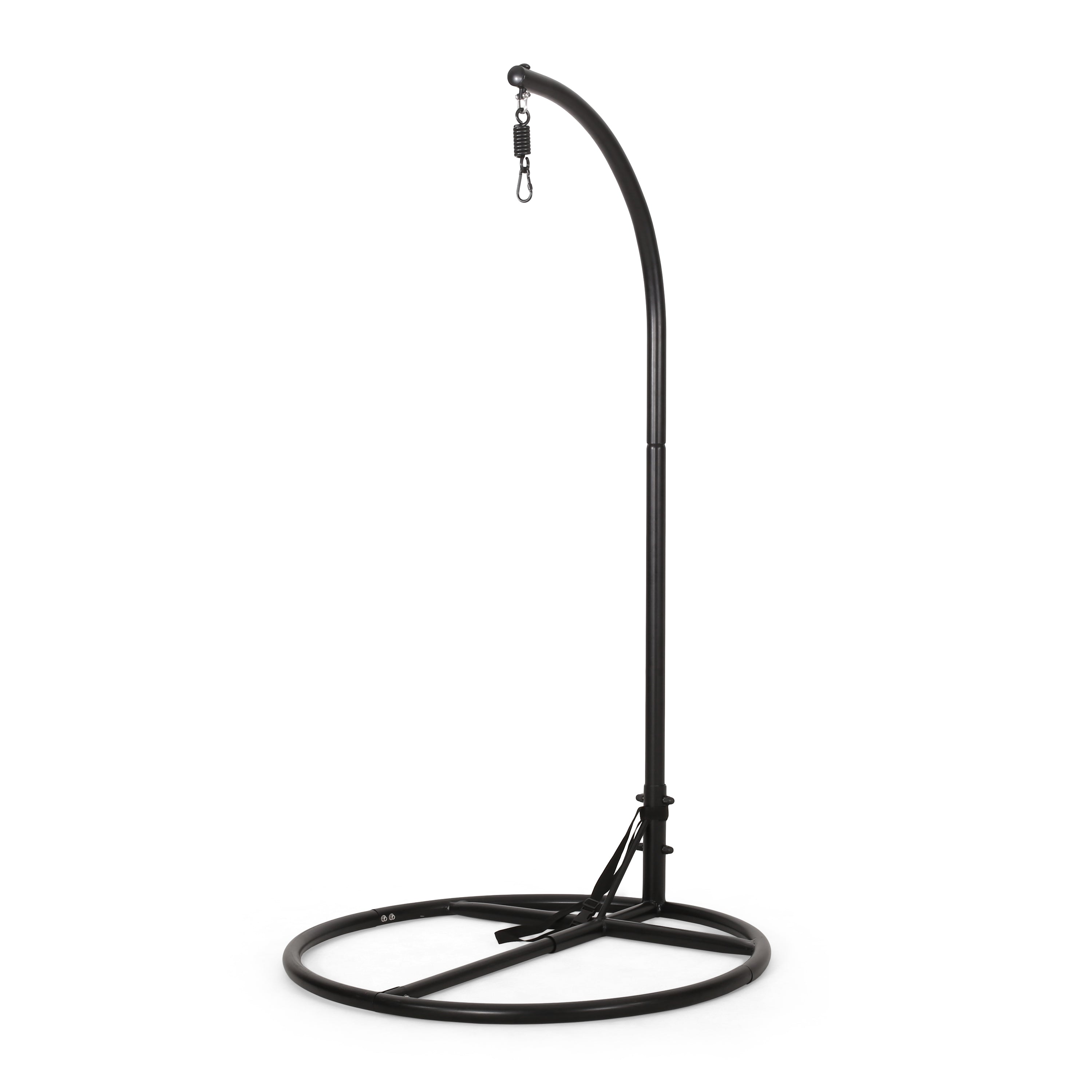 Durable Freestanding Hanging Chair Stand with Safety Belt and Hook